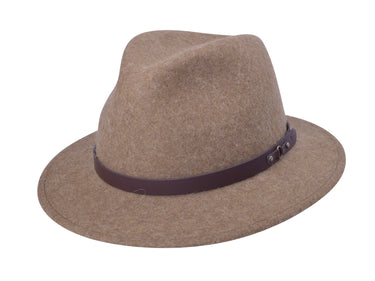 Outdoor Alpaca Wool Felt Hat Andes crushable UV protection