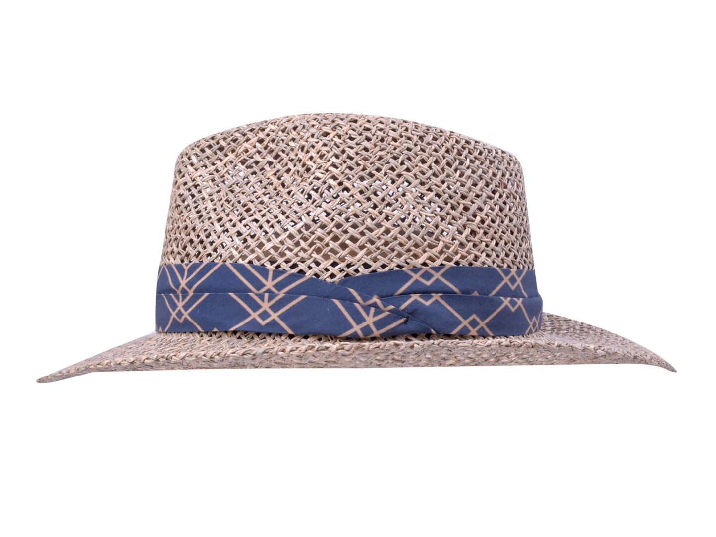 Artis Seagrass hat weave detail Bigalli