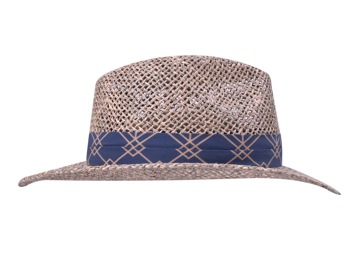 Artis Seagrass hat weave detail Bigalli