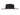 Aspen women's wool felt hat in black, flat brim detail