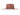 Aspen women's wool felt hat in brick, back view