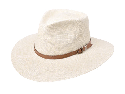 Panama Hat Australian Outdoor Bigalli front view wide brim design