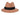 Bianca women's wool felt fedora in caramel, back view