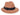 Bianca women's wool felt fedora in caramel, front view