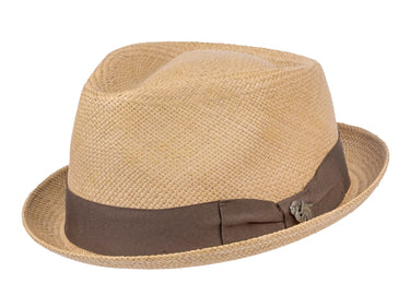 Boston Trilby Panama Hat by Bigalli Hats