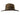 Coltrane wool felt fedora in chocolate, side view