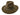 Coltrane wool felt fedora in chocolate, front view
