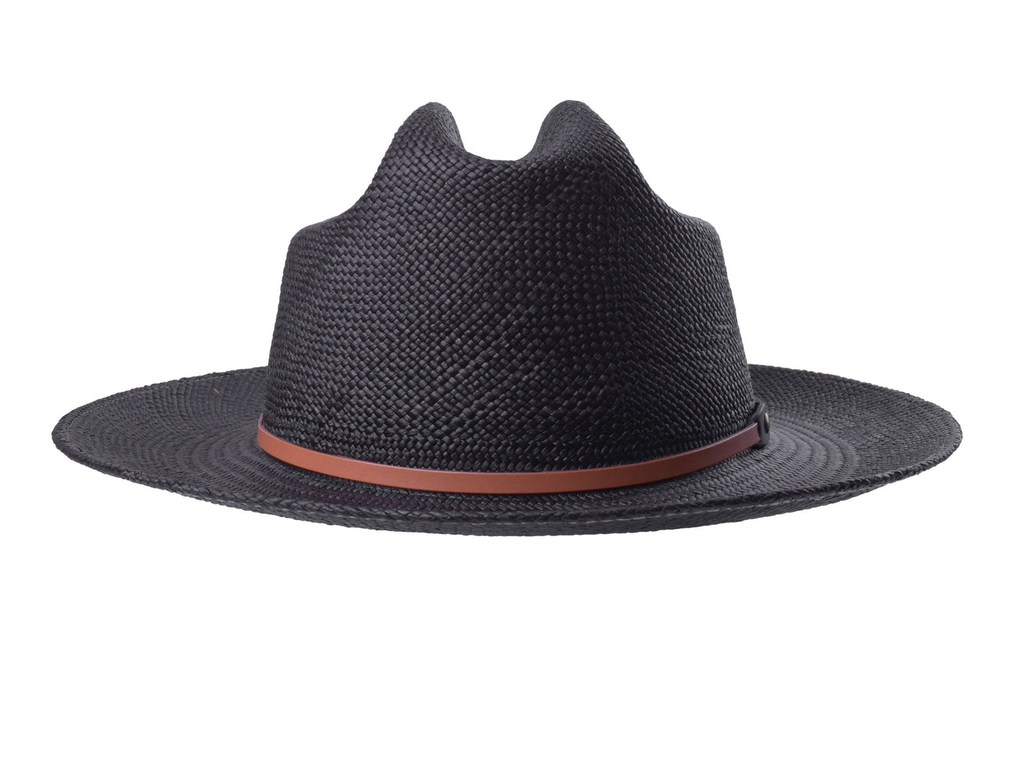 Panama Hat Countryside Bigalli side profile cattleman crown shape