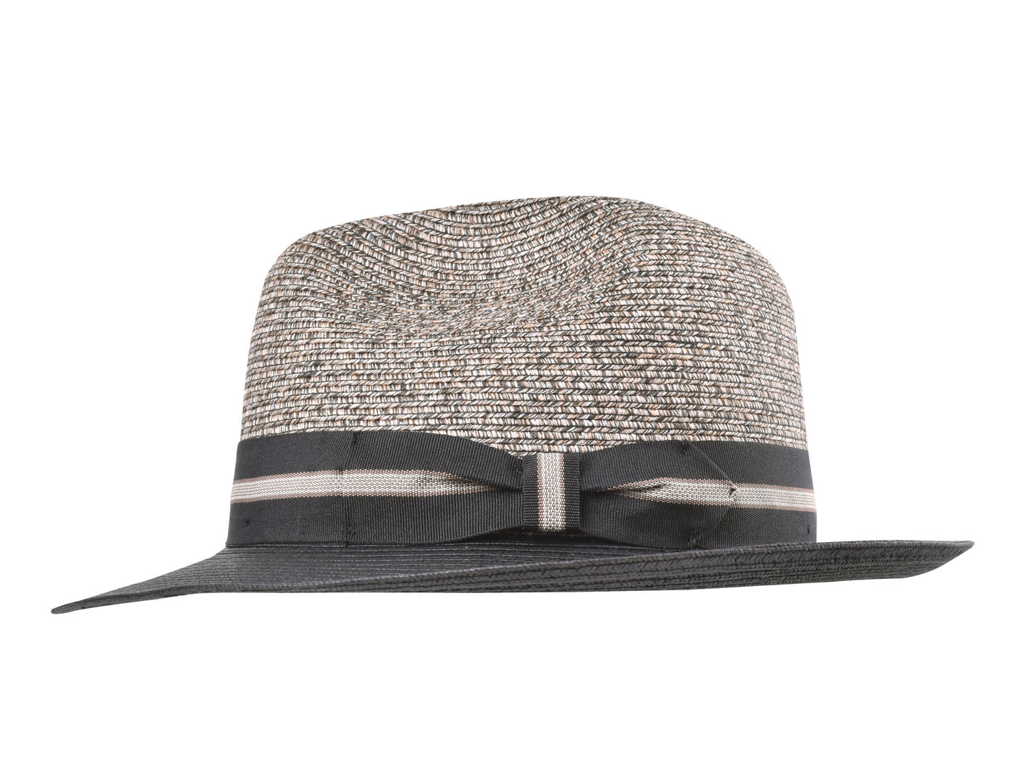 Dapper Braid Hat Bigalli two-tone summer hat