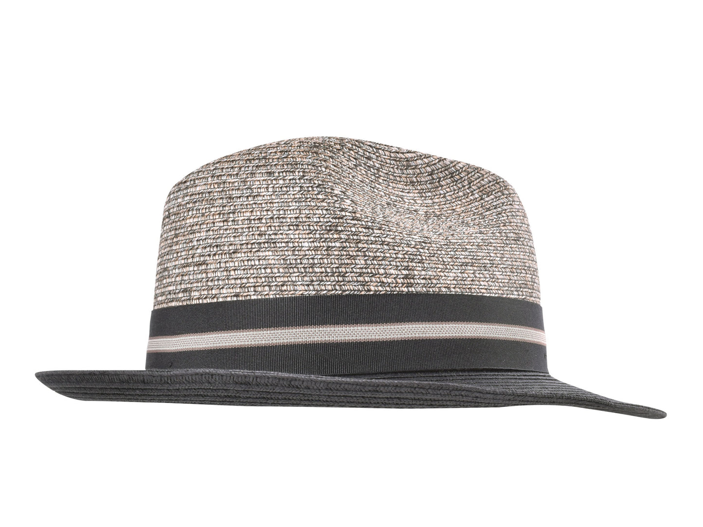 Dapper Braid Hat Bigalli two-tone summer hat