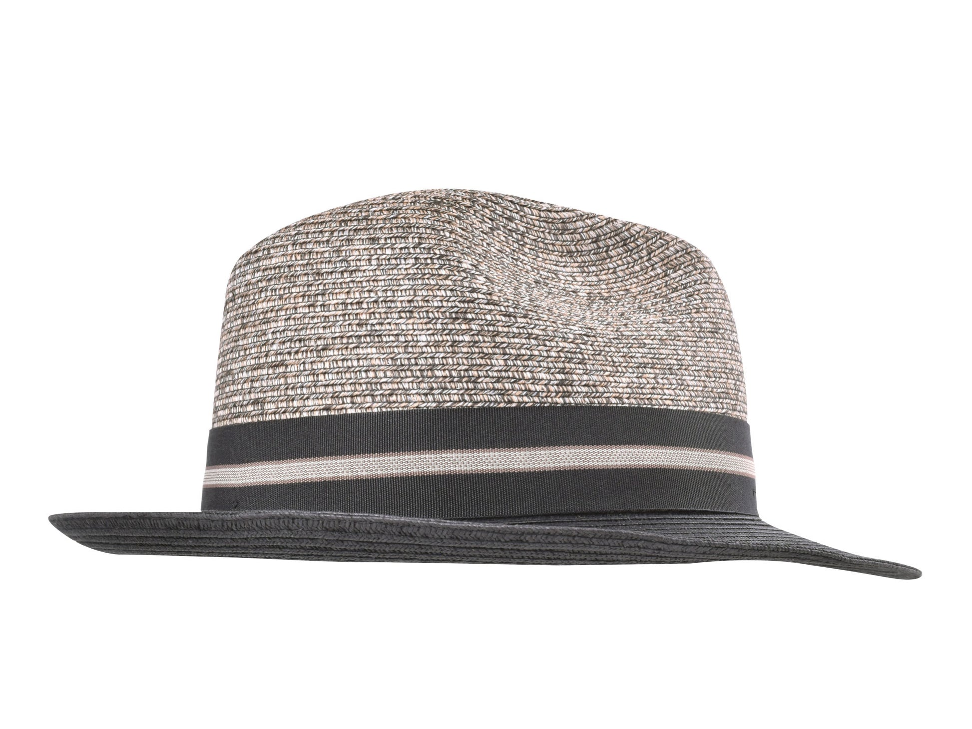 Dapper Braid Hat Bigalli two-tone summer hat