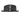 Diamond Stingy men's wool felt fedora in black, side view