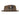 Diamond Stingy men's wool felt fedora in chocolate, side view