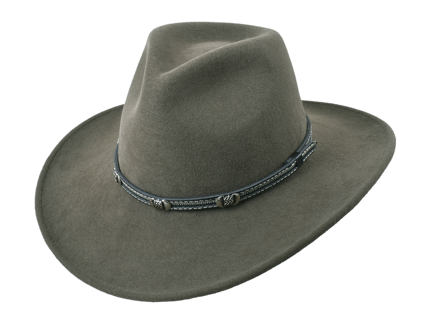 Outdoor Hat Merino Wool Felt Western Style Dryden cowboy hat