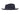 Finley men's wool felt fedora in black, teardrop crown and brim detail
