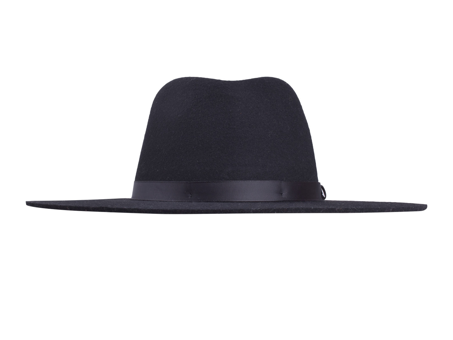 Wool Felt Flat Brim Hat Giza elegant wool felt design