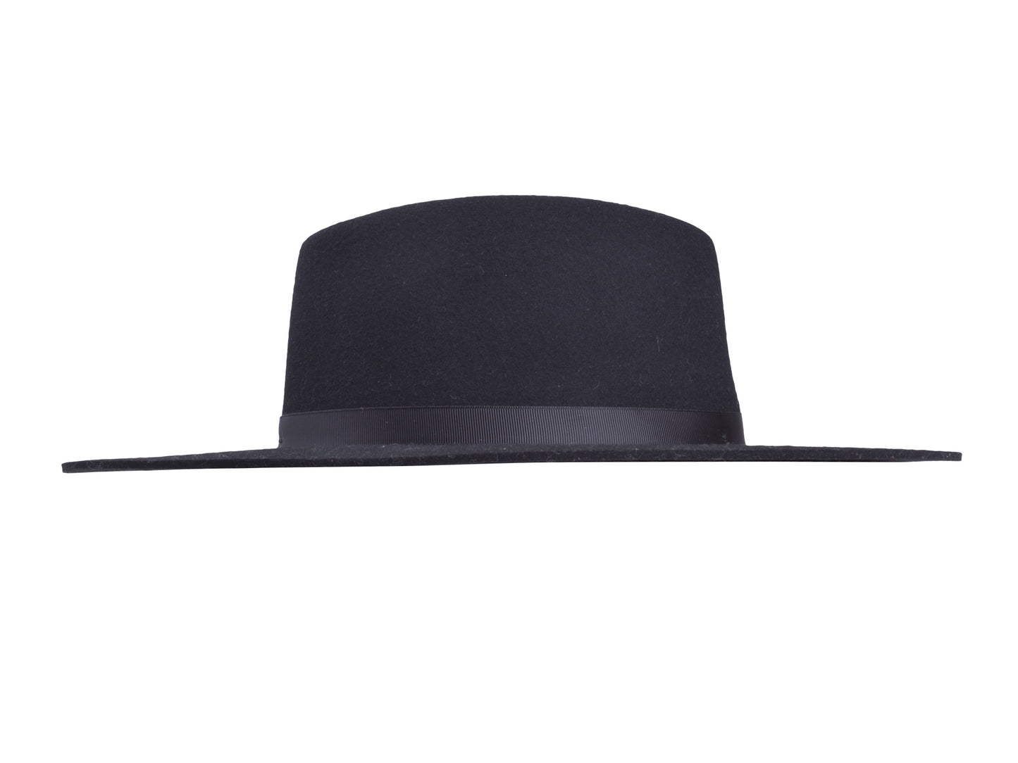 Wool Felt Flat Brim Hat Giza elegant wool felt design