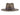 Wool Felt Flat Brim Hat Gypsy modern boho wool design