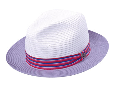 Orion Braid Hat Bigalli two-tone summer design