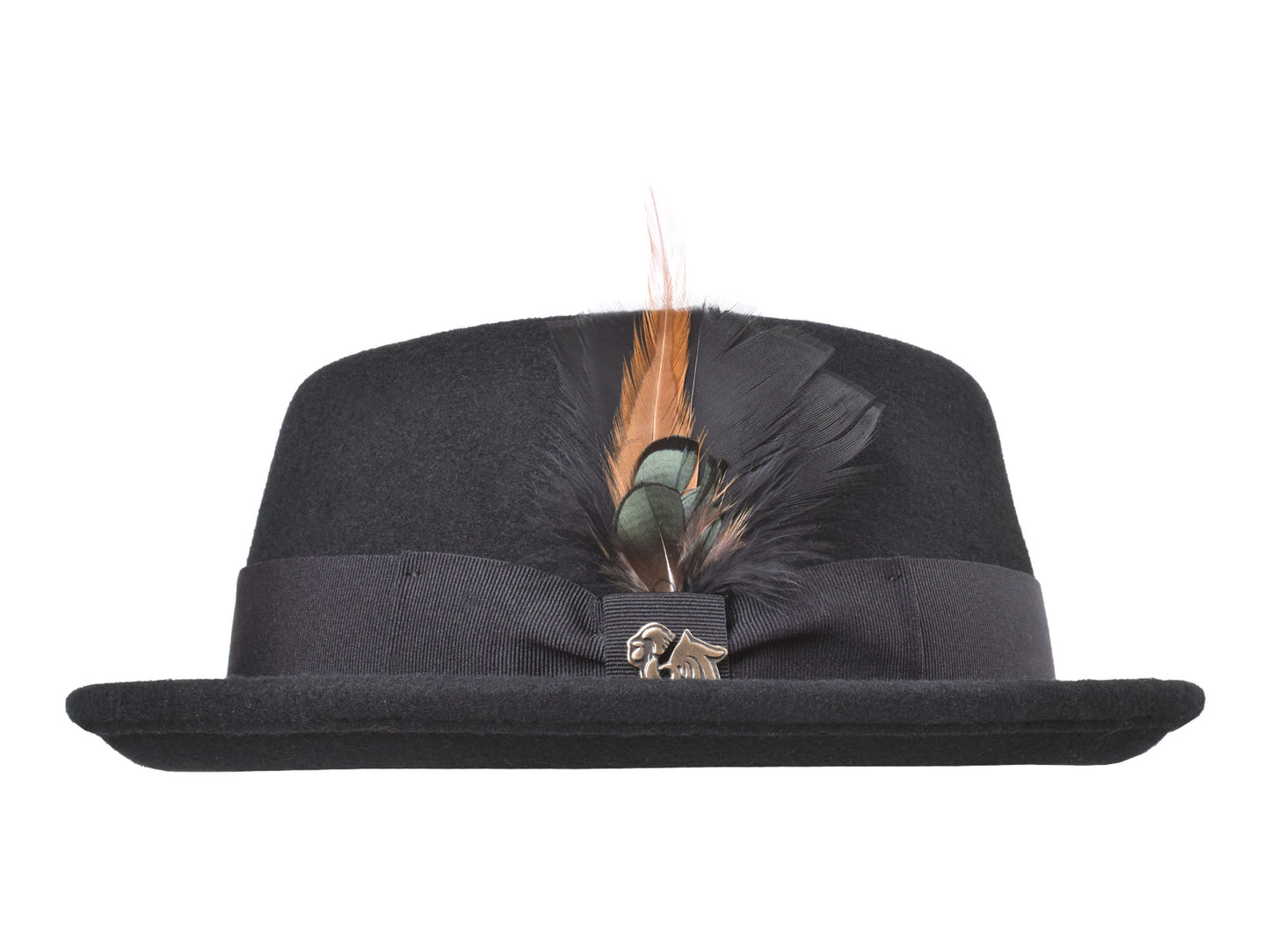 Wool Felt Classic Hat Pork Pie Stingy timeless style
