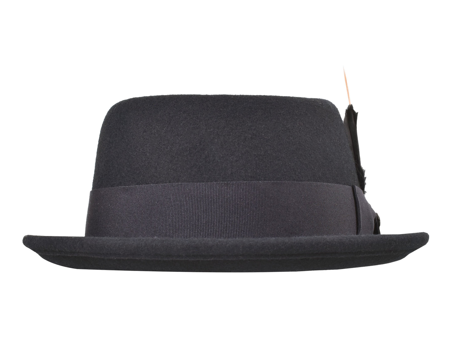 Wool Felt Classic Hat Pork Pie Stingy timeless style