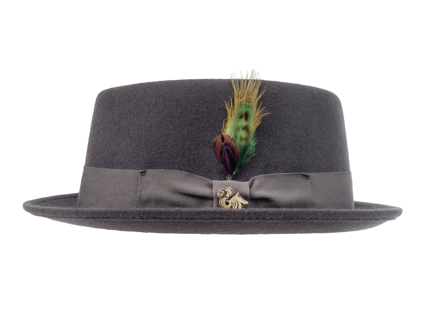 Wool Felt Classic Hat Pork Pie Stingy timeless style