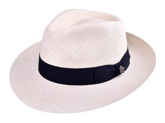 Panama Hat Praga Bigalli front view classic elegant design