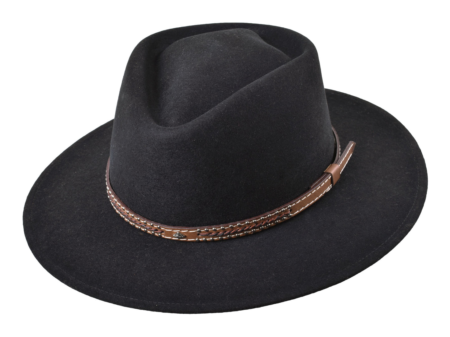 Outdoor wool felt hat Rider Balck