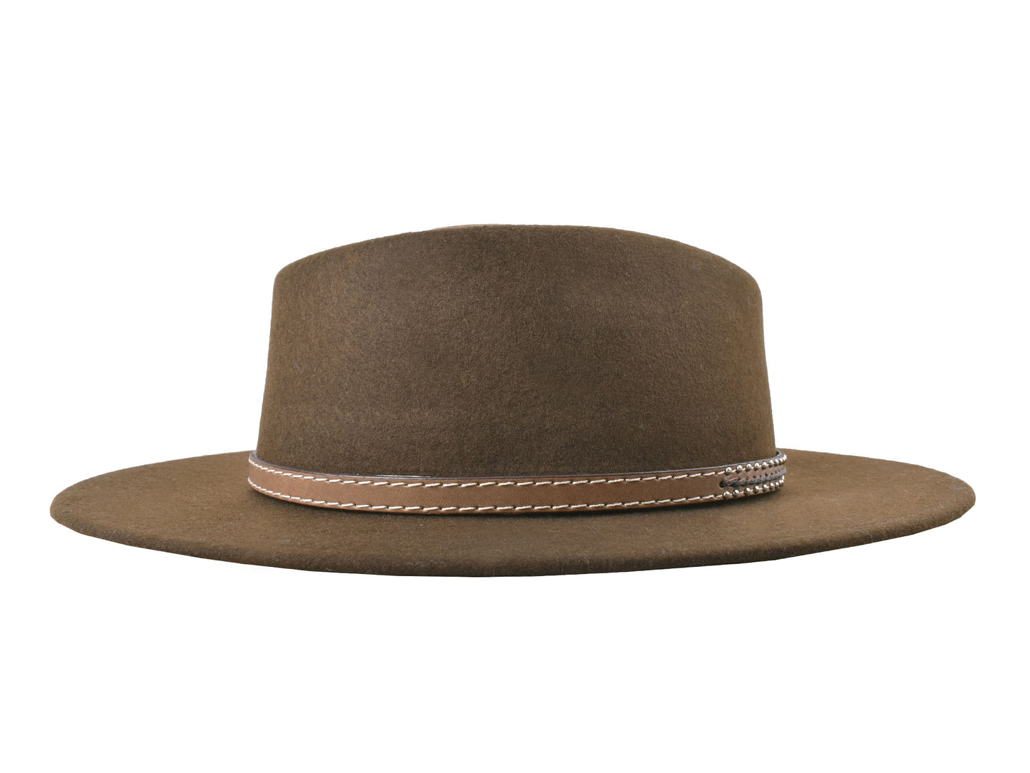 Outdoor wool felt hat Rider Chocolate