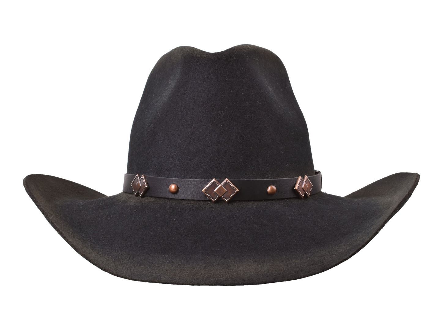Wool Felt Hat Rustler Blac