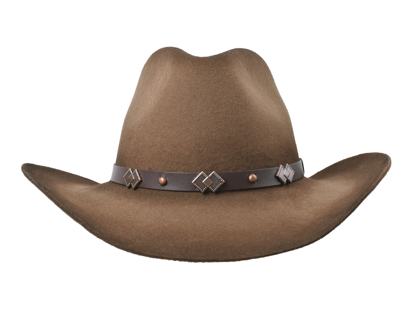 Wool Felt Hat Rustler Tobacco