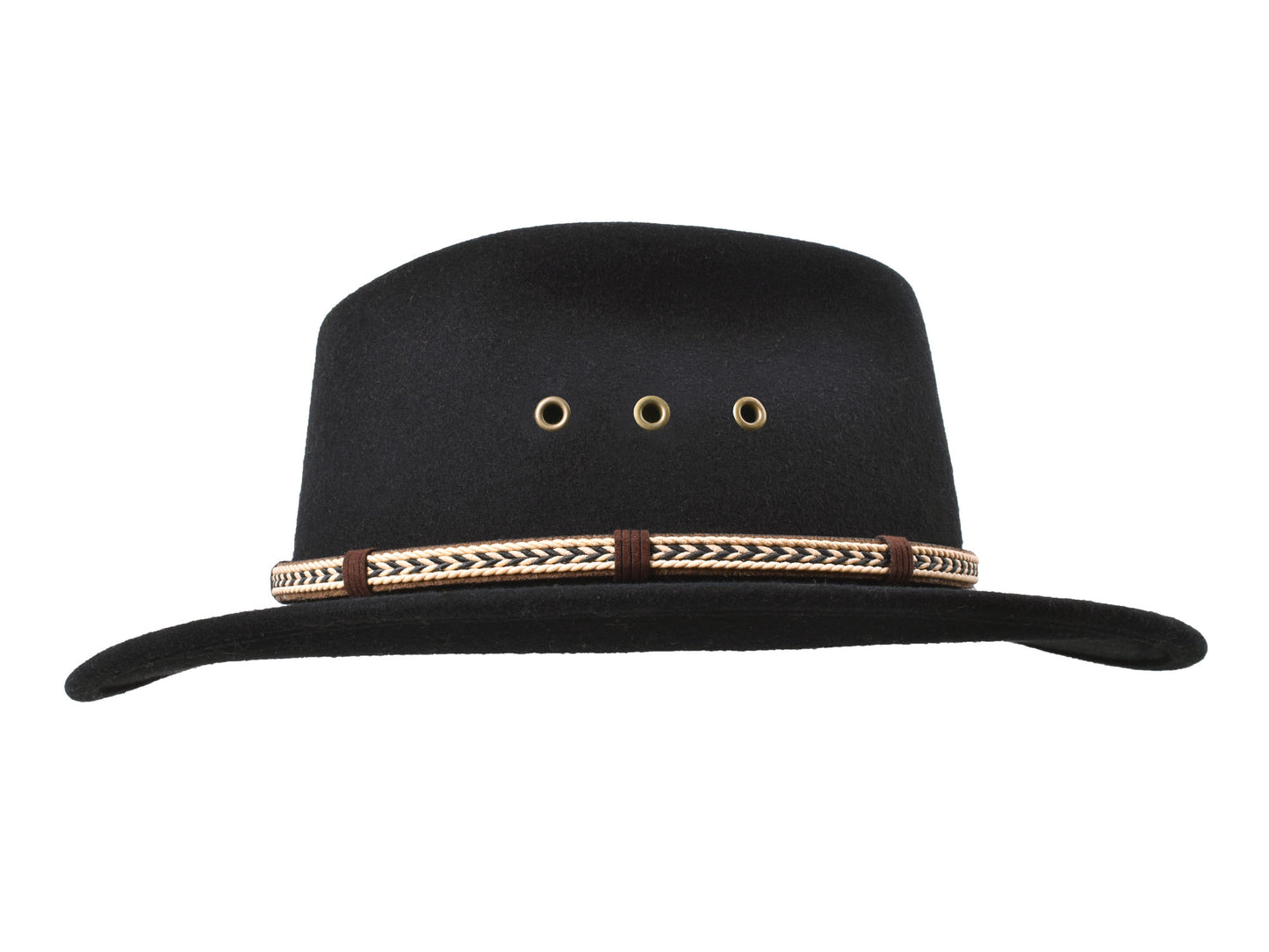 Outdoor Merino Wool felt hat Scout Black