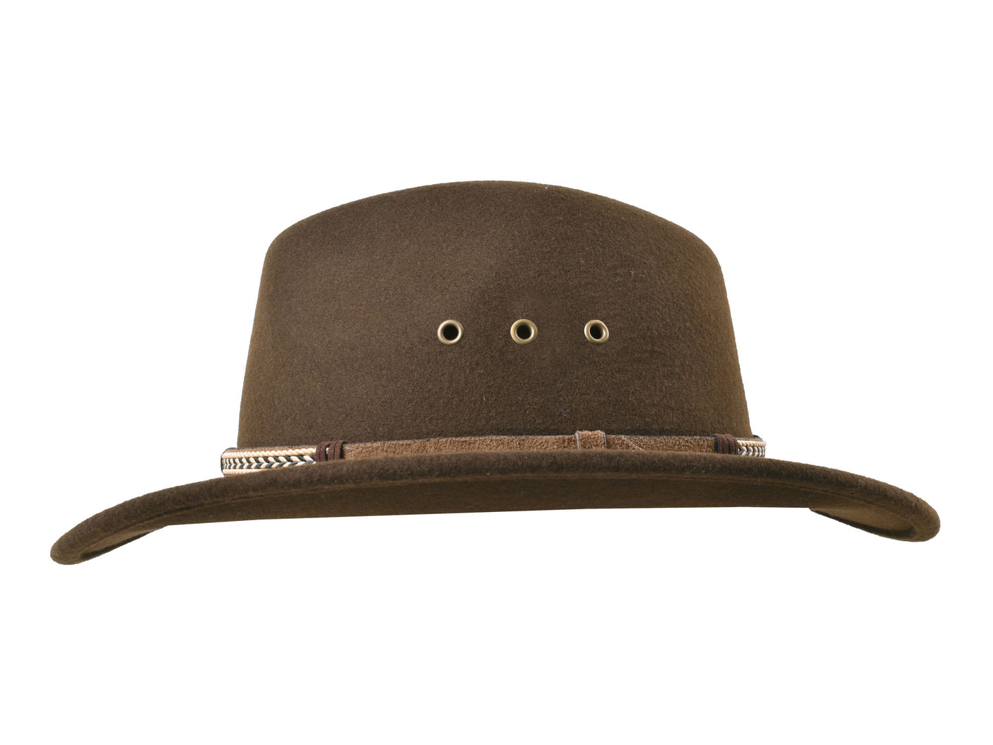 Outdoor Merino Wool felt hat Scout Chocolate
