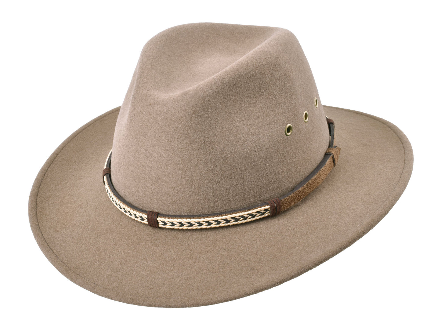 Outdoor Merino Wool felt hat Scout Khaki