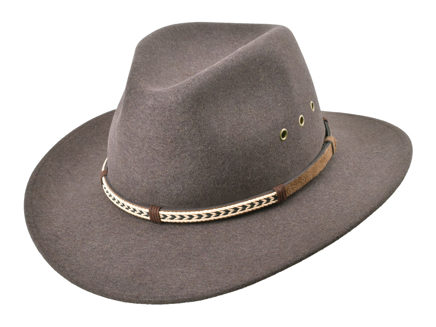 Outdoor Merino Wool felt hat Scout Melange