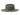 Westland outdoor Merino wool felt hat in moss, wide brim detail