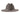 Westland outdoor Merino wool felt hat in tobacco melange, back view