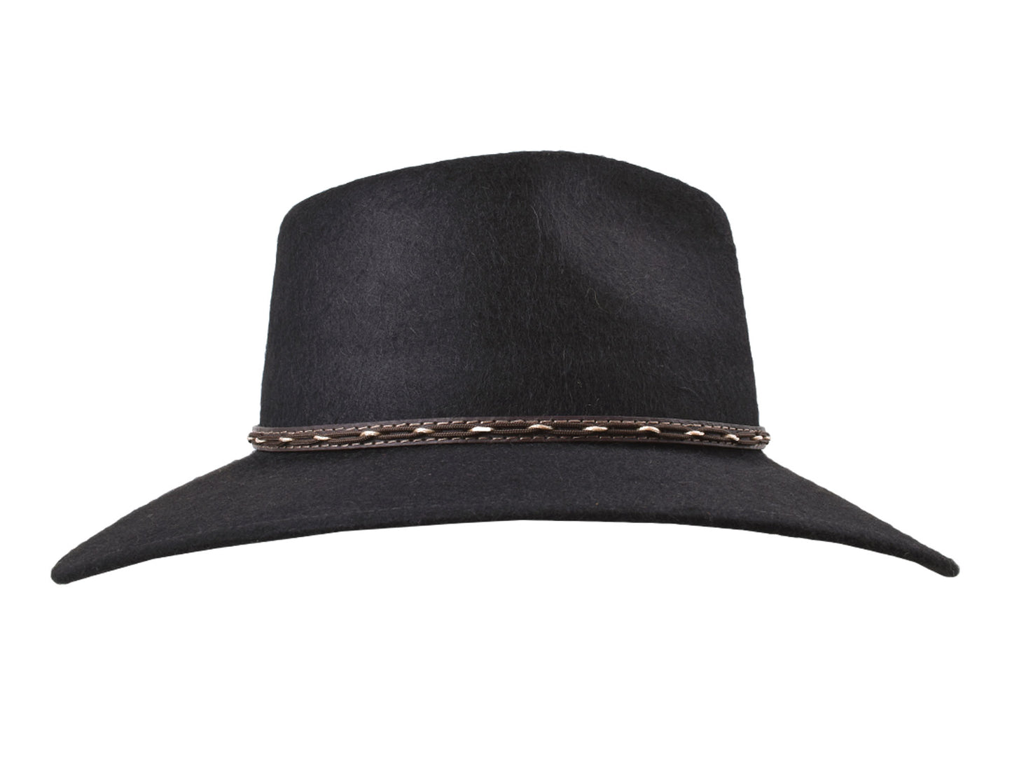 Outdoor Alpaca & Wool felt blend Hat black