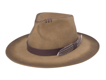 Stylish Wool Felt Hat Zingaro wide brim fashion fedora