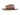 Finley men's wool felt fedora in khaki, teardrop crown and brim detail