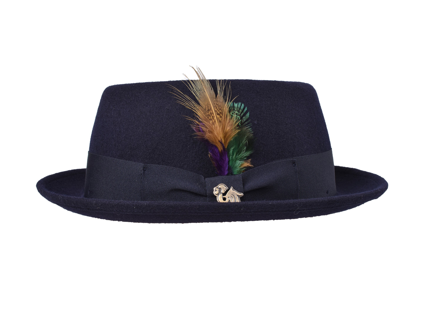 Wool Felt Classic Hat Pork Pie Stingy vintage men’s hat