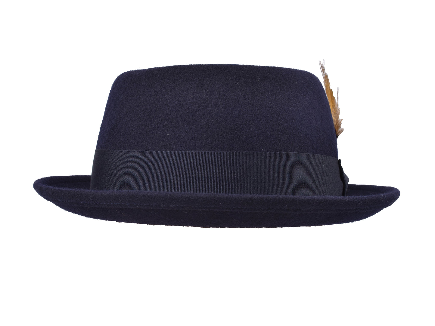 Wool Felt Classic Hat Pork Pie Stingy timeless style