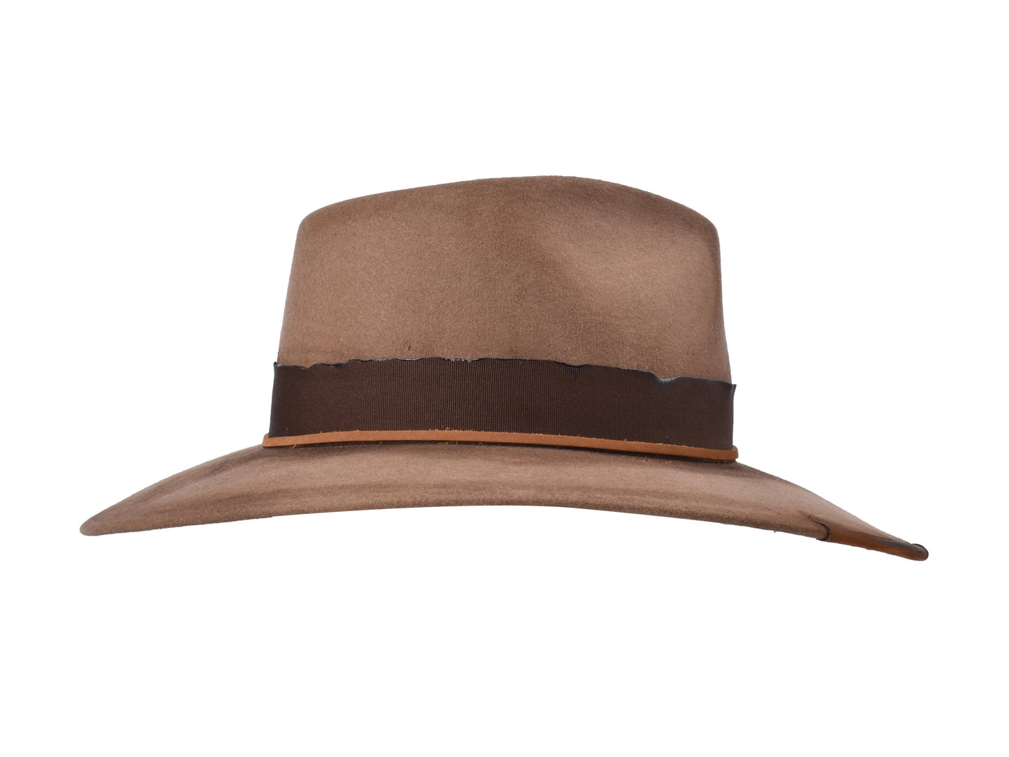 Hat Outdoor merino wool felt Saggy
