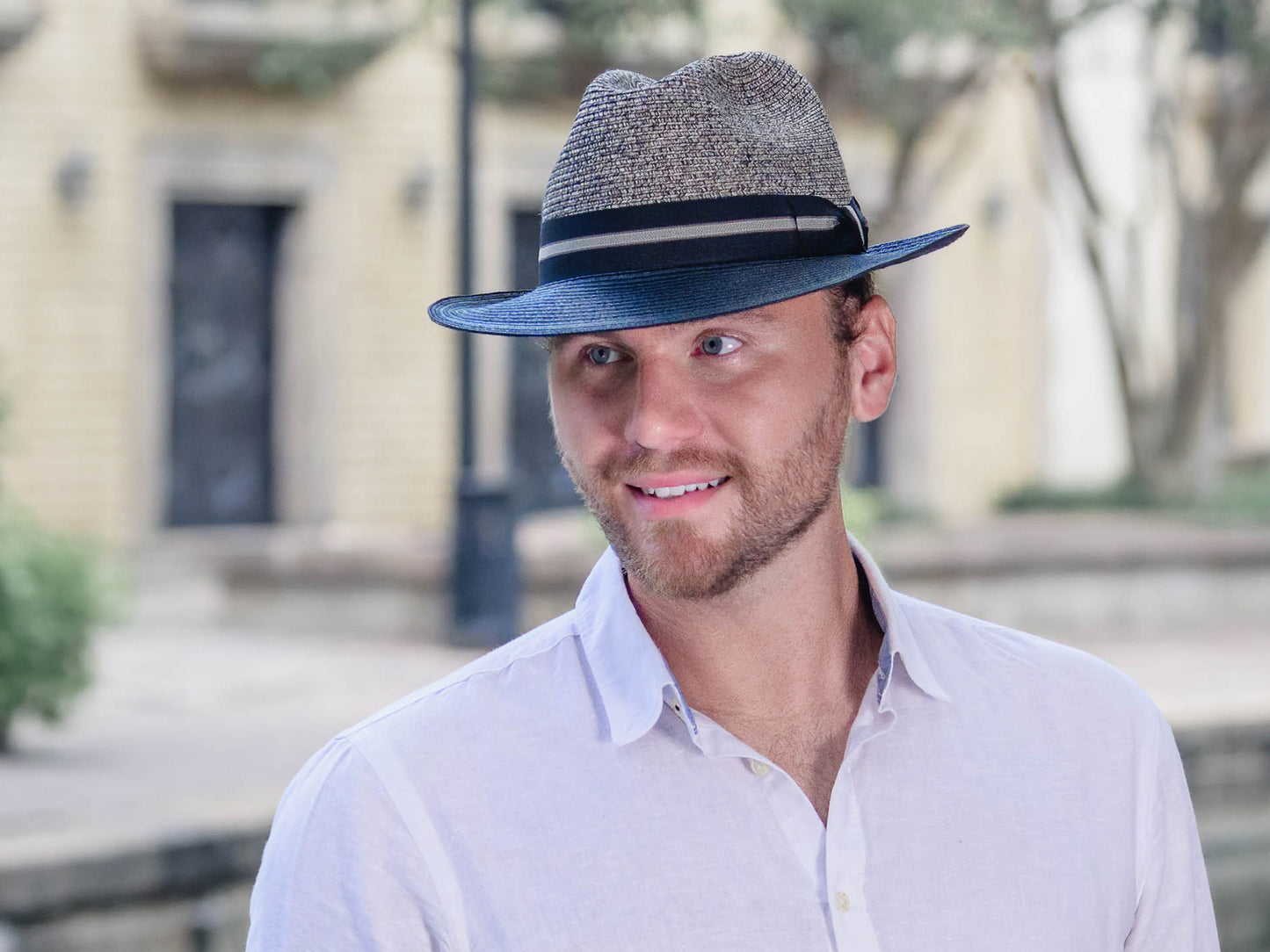 Dapper Braid Hat Bigalli men’s modern style