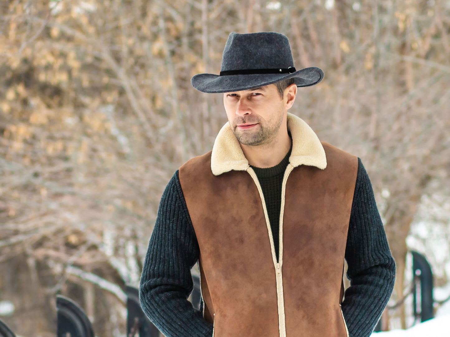 Outdoor Alpaca Wool Felt Hat Melbourne crushable UV protection