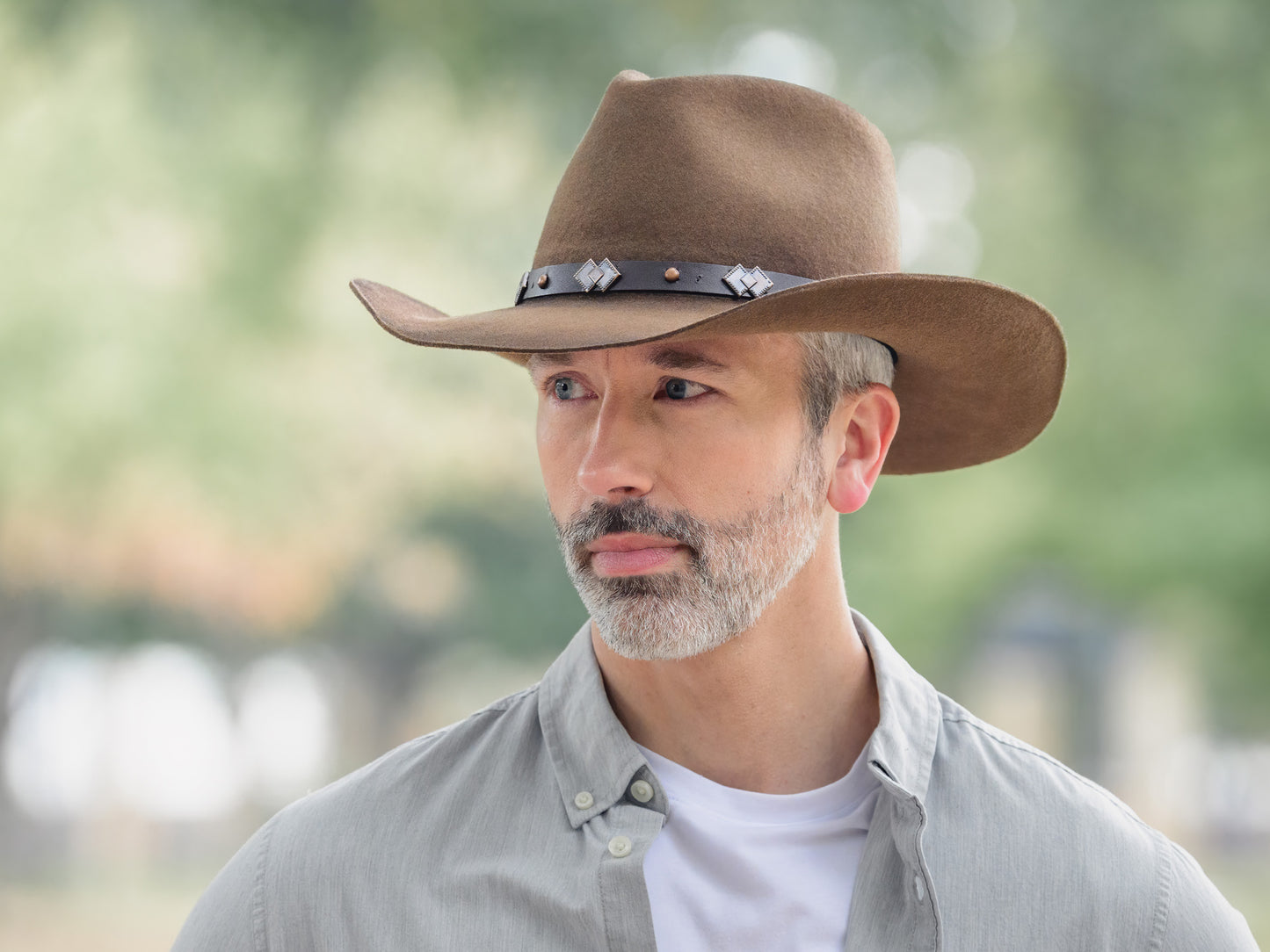 Wool Felt Hat Rustler Tobacco