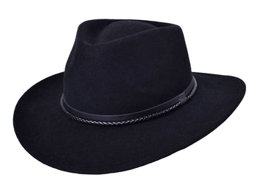 Wool Felt Hat Regal wide brim fedora classic style