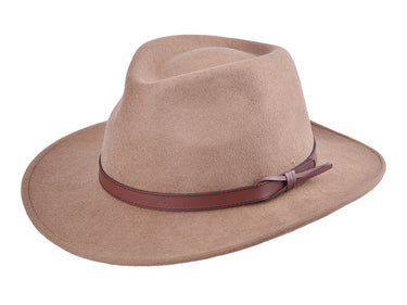 Wool Felt Outdoor Hat Merino Livorno water-repellent adventure hat