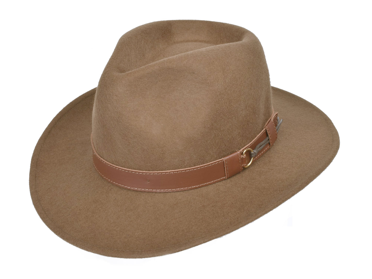 Wool Felt Outdoor Hat Merino Outback crushable UV protection
