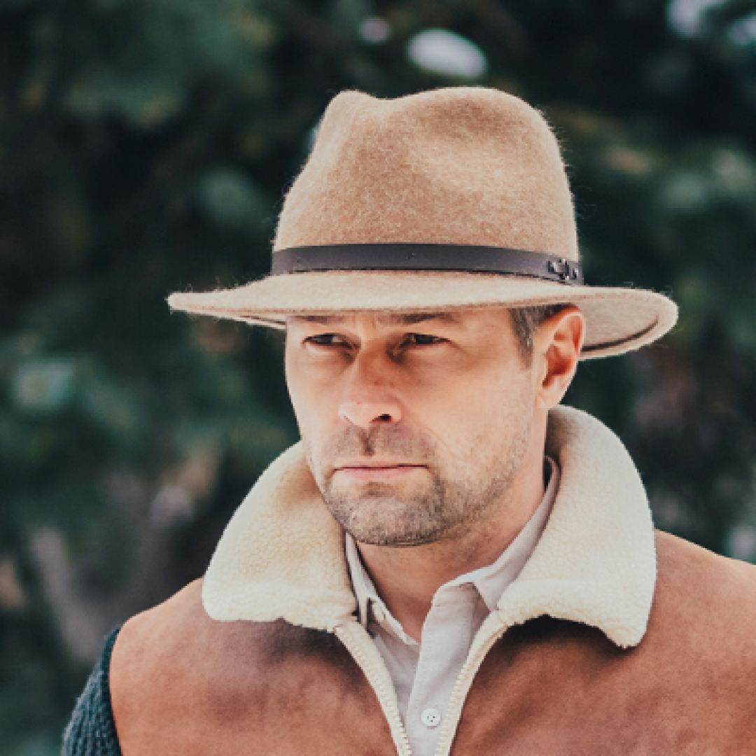Alpaca Wool Felt blend Hats by Bigalli